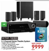 Harman 5.1 Channel Home Theatre System AVR151S/HKTS5-Each