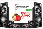 LG 4.2 Channel Component System ARX10
