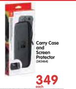 Nintendo Carry Case & Screen Protector