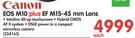 Canon EOS M10 Plus EF M15-45mm Lens