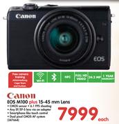 Canon EOS M100 Plus 15-45mm Lens