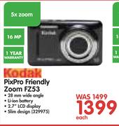 Kodak Pixpro Friendly Zoom FZ53-Each