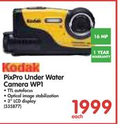 Kodak Pixpro Under Water Camera WP1