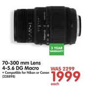 70-300mm Lens 4-5.6 DG Macro-Each