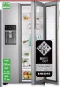 Samsung 615Ltr Food Showcase Fridge/Freezer With Water and Ice Dispenser RH57H8231SA