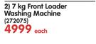 Bosch 7Kg Front Loader Washing Machine