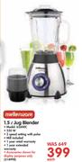 Mellerware 1.5Ltr Jug Blender 62600C