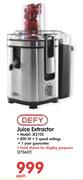 Defy Juice Extractor JE210S