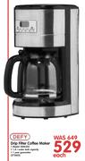 Defy Drip Filter Coffee Maker KM6305