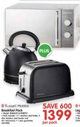 Russell Hobbs Breakfast Pack RHMA20 & RHBP55-Per Pack
