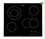 Whirlpool 600mm Touch Control Ceran Hob AKT8210LX