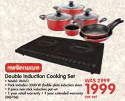 Mellerware Double Induction Cooking Set 46043-Per Set
