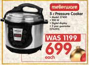 Mellerware 5Ltr Pressure Cooker 27400