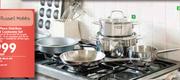 Russell Hobbs 6 Piece Stainless Steel Cookware Set-Per Set