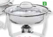 3.7Ltr Multi Functional Chafing Dish-Each