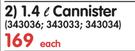 1.4Ltr Canister-Each