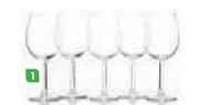 12 Piece Kenza Wine Glassware Set-Per Set