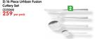 Russell Hobbs 16 Piece Urhban Fusion Cutlery Set-Per Pack