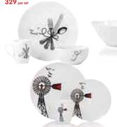 12 Piece Bon Appetit Dinner Set-Per Set