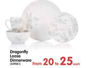 Dragonfly Loose Dinnerware-Each