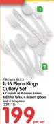 Primaries 32 Piece Moda Cutlery Set-Per Set
