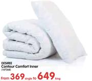 Desiree Contour Comfort Inner From Single To King