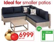 Terrace Leisure 3 Piece Nambiti Wicker Lounge Set-Per Set