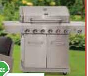 Terrace Leisure Saturn 730 6 Burner Gas Braai-Each