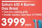 Saturn 610 4 Burner Gas Braai