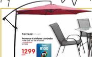 Terrace Leisure Provence Cantilever Umbrella Excluding Base