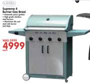 Cadac Supreme 4 Burner Gas Braai