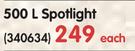Camp Master 500L Spotlight-Each 