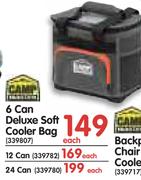Camp Master 24 Can Deluxe Soft Cooler Bag-Each 