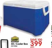 Camp Master 50L Cooler Box-Each