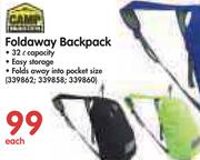 Camp master Foldaway Backpack-Each