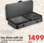 Gas Stove With Lid
