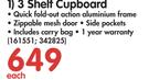 Camp Master 3 Shelf Cupboard