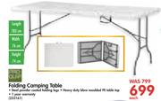 Pro Quip Folding Camping Table-Each