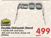 Camp Master Double Dishwash Stand
