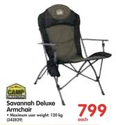 Camp Master Savannah Deluxe Armchair