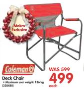 Coleman Deck Chair