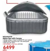 Megamaster Alpine Spa With Canopy