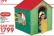 Keter Rancho Playhouse
