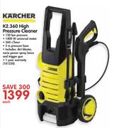 Karcher K2.360 High Pressure Cleaner