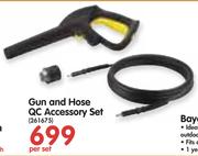 Karcher Gun And Hose QC Accessory Set-Per Set