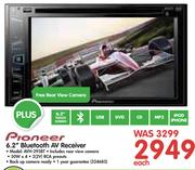 Pioneer 6.2" Bluetooth AV Receiver AVH-295BT