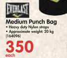 Everlast Medium Punch Bag-Each
