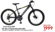 Totem 24” Epic 21 Speed Mountain Bike-Each