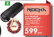Rockn Pacer Bluetooth Speaker And Light-Each