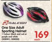 Raleigh One Size Adult Sporting Helmet-Each